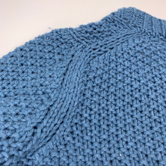 Theory 100% wool waffle texture chunky sweater - Picture 7 of 12